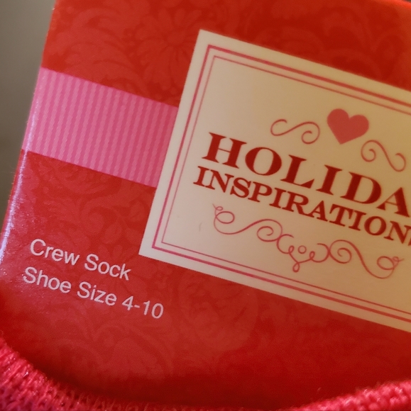 I❤️U Sparkle Candy Hearts Crew Socks Valentines Day Bling - Picture 2 of 5